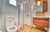 studio apartment bathroom